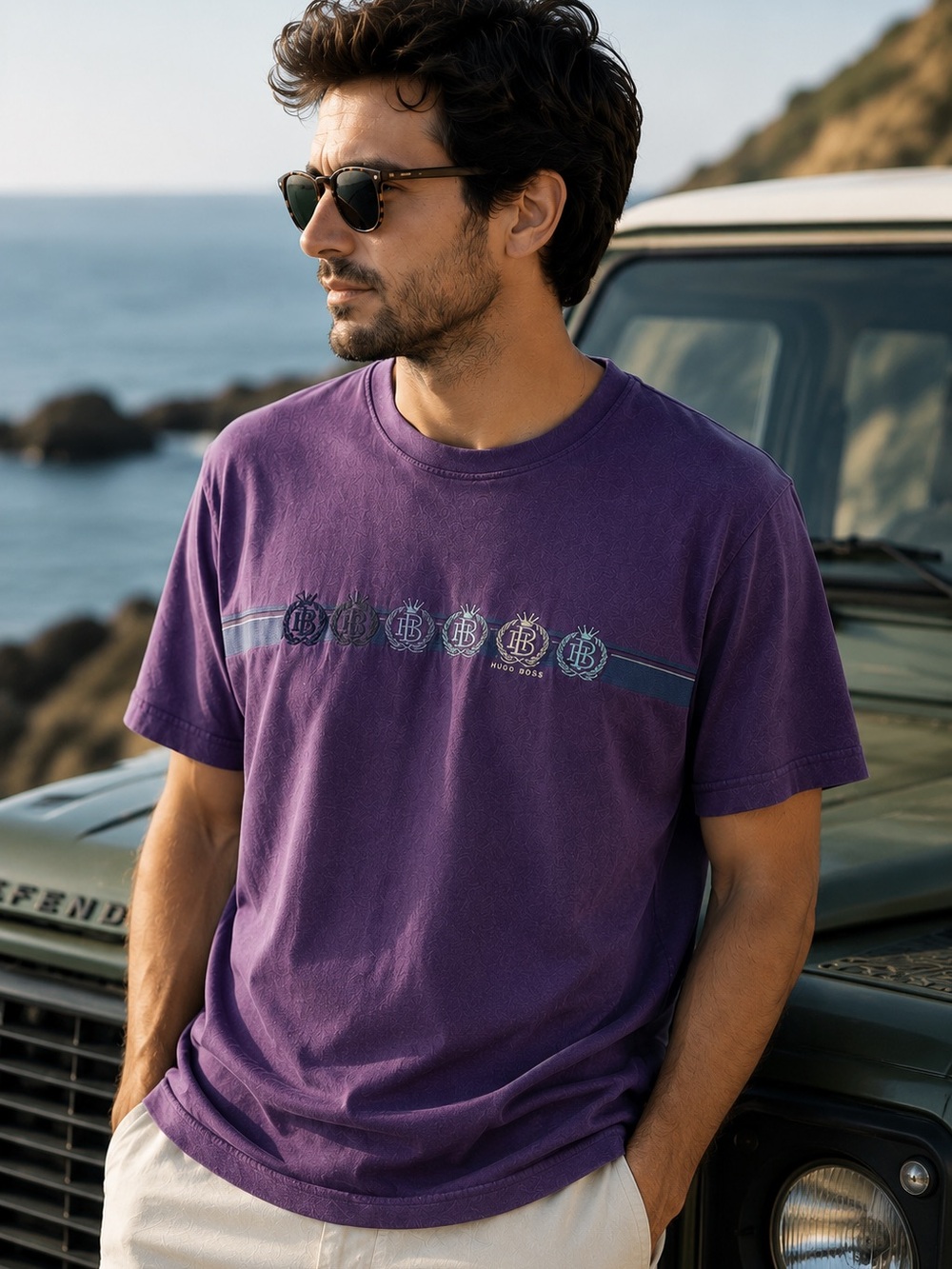 BOSS Hugo Boss Theo Men’s Tee Large